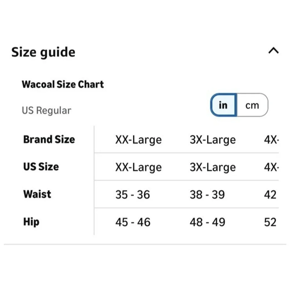 NWT Wacoal‎ Women's Skinsense Thigh Shaper - Color Praline - Size 2XL